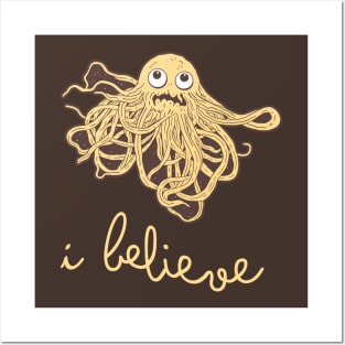 Spaghetti Monster Posters and Art